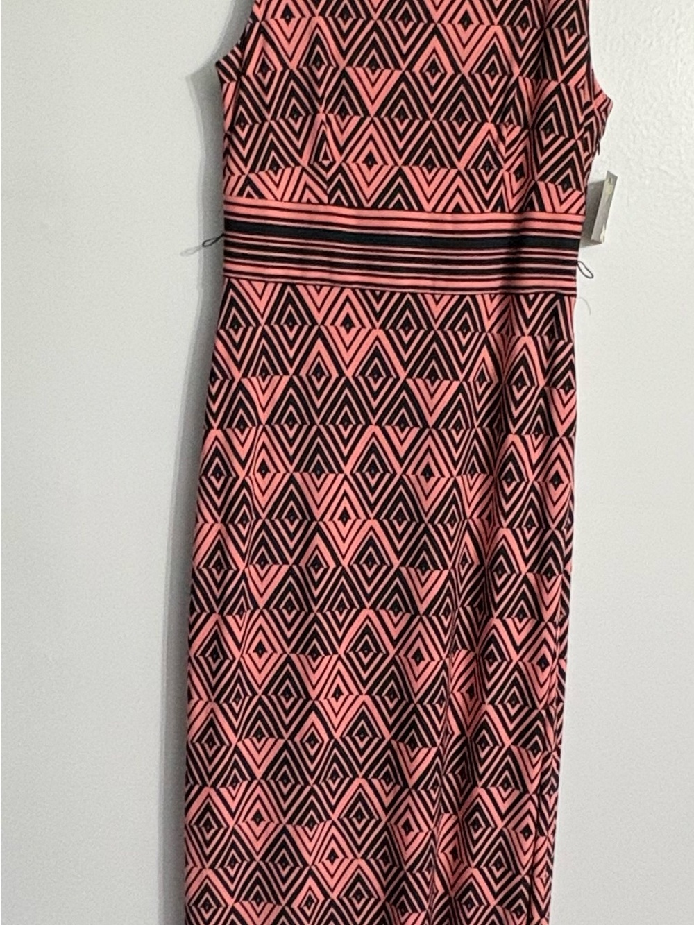 Anthropology Women’s Long Maxi 8 Dress Bohemian Artsy Global By Taylor Stretchy